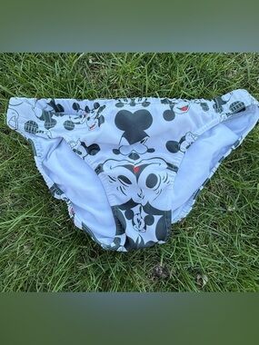 SAMPLE/Men's Hybrid Swim Shorts Briefs - White & Black